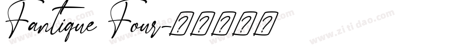 Fantique Four字体转换